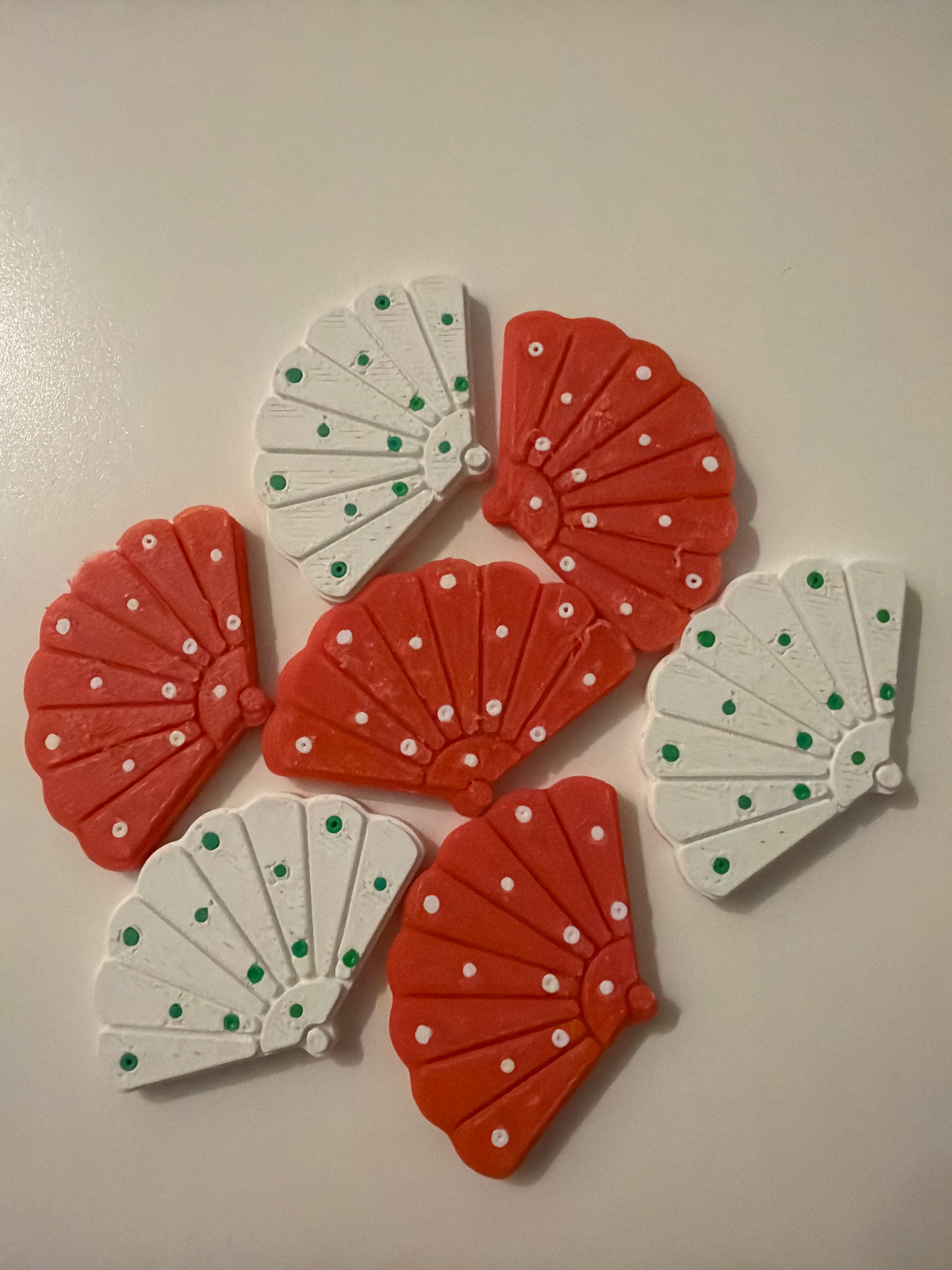 Pin,llavero abanico