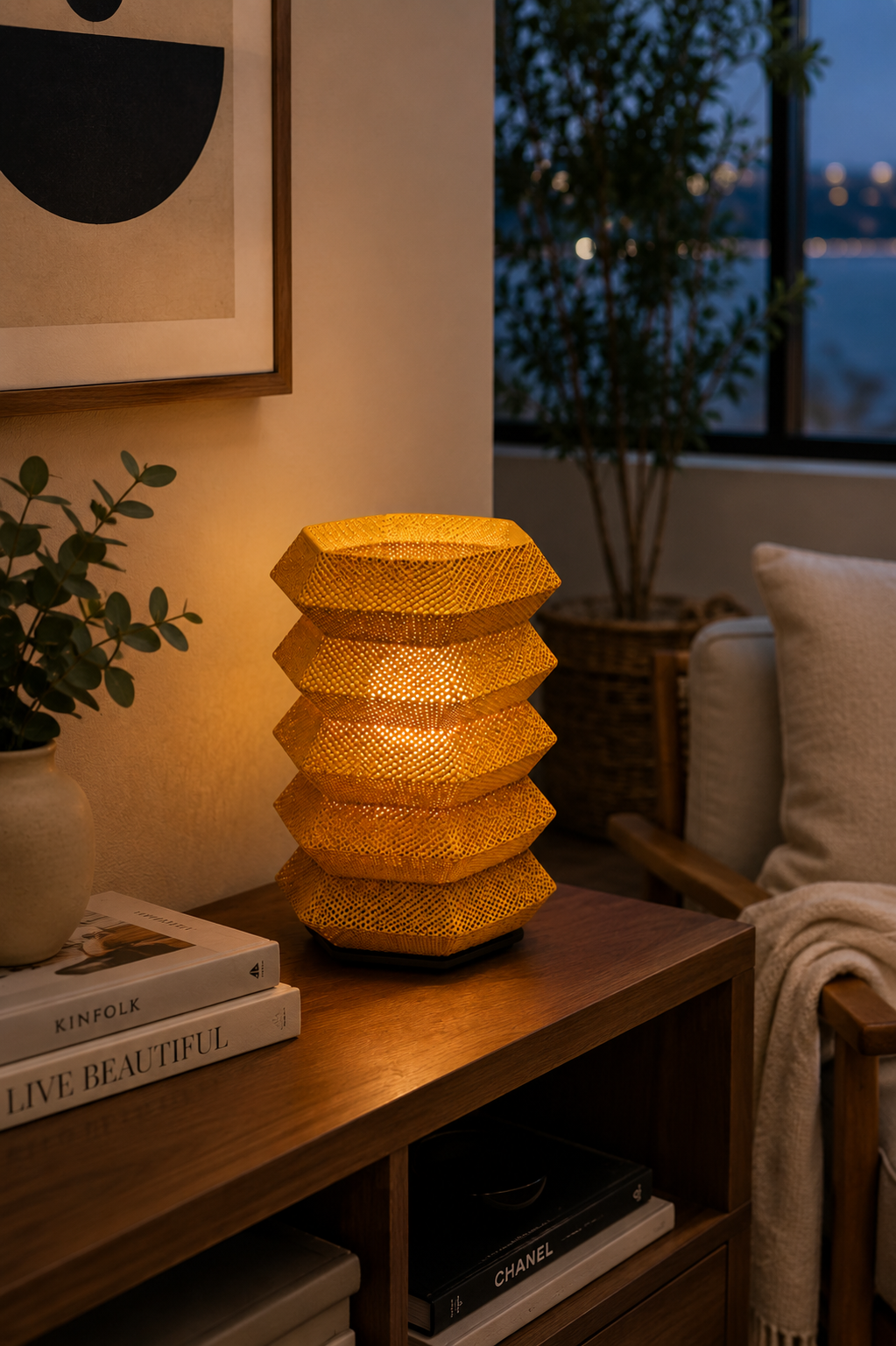 Lampara Fold Serie Ild - Ambientacion salon 2