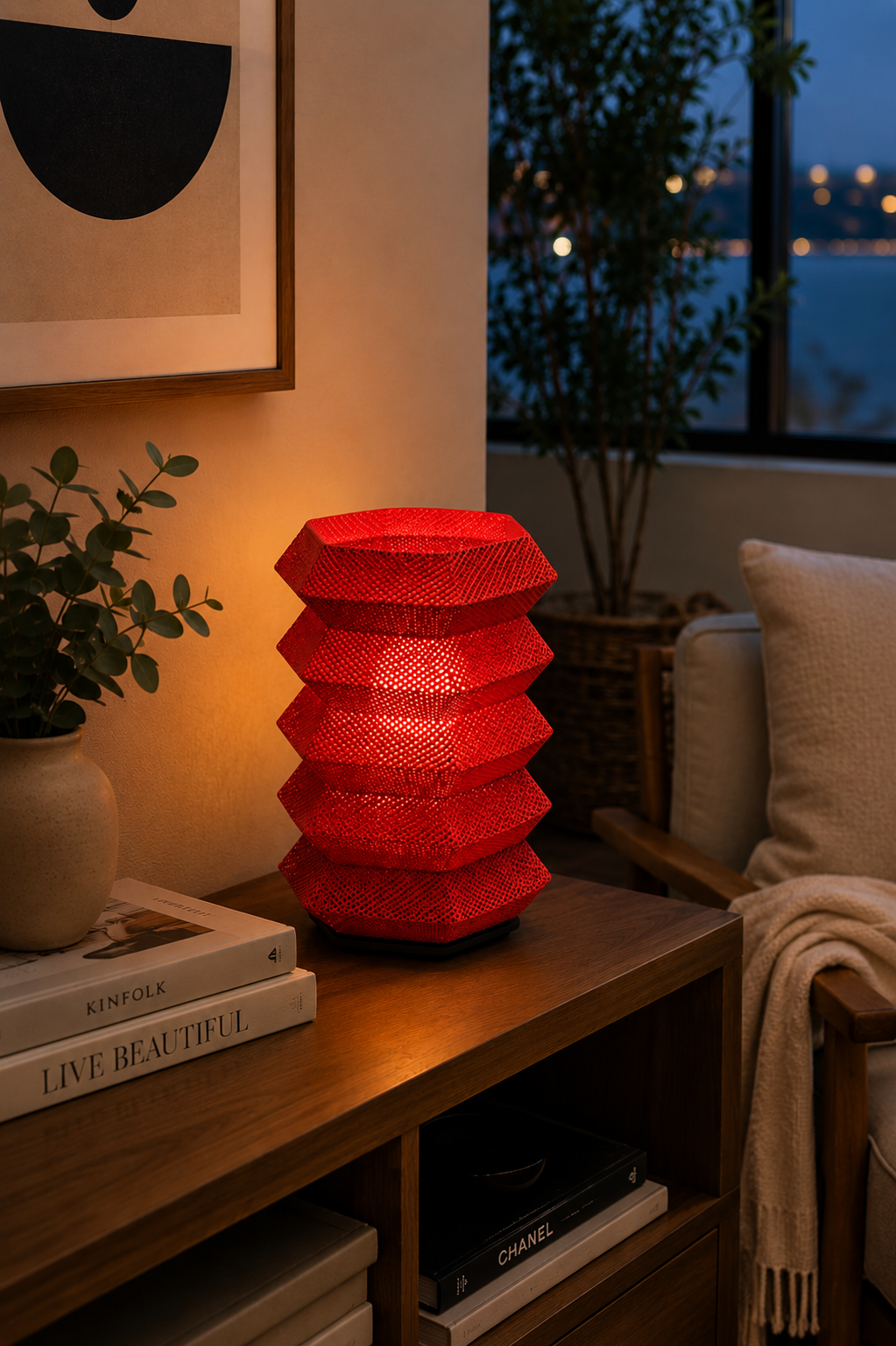 Lampara Fold Serie Ild - Ambientacion salon 3