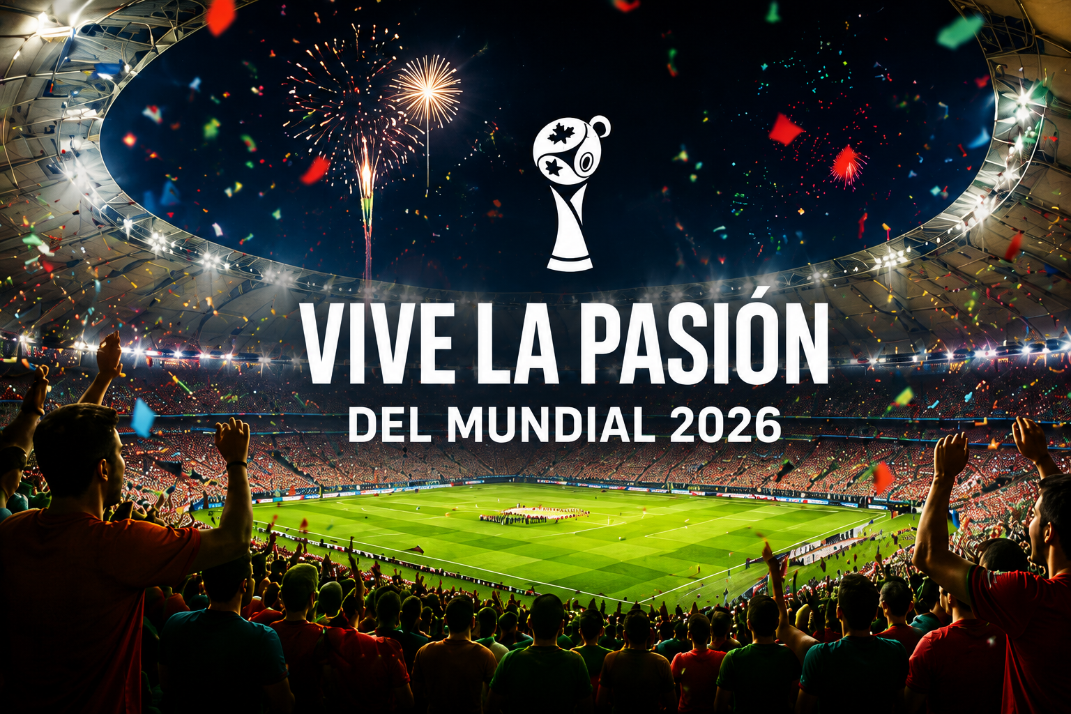 Banner Mundial 2026 - Vive la Pasión del Mundial