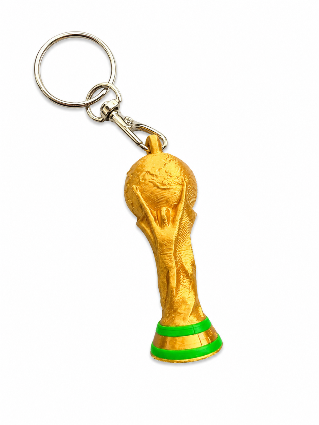 Llavero Trofeo Copa del Mundo FIFA 2026 - fondo blanco