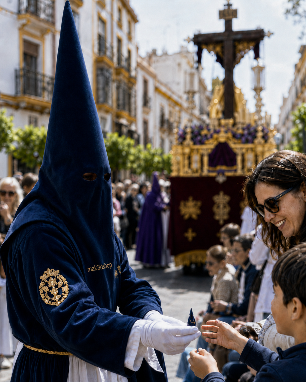 Mini Nazarenos de Semana Santa (1 color)