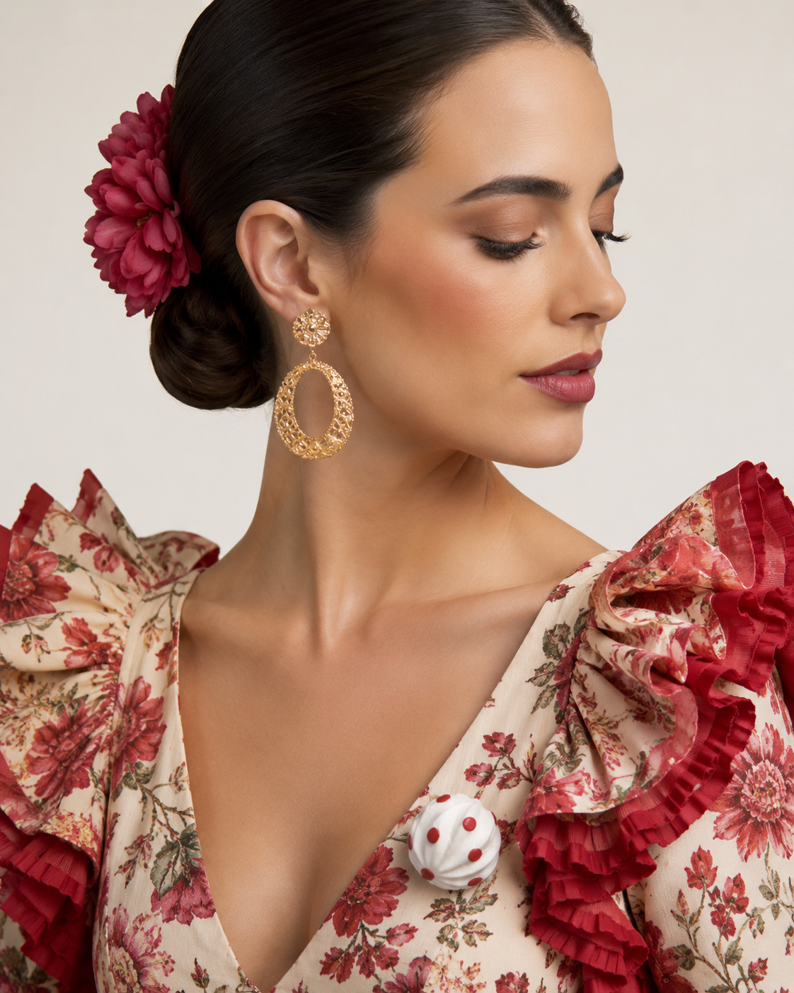 Pin Farolillo mujer