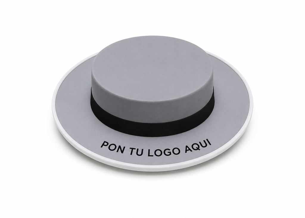 Pin Sombrero Cordobés personalizado con logo - Impresión 3D