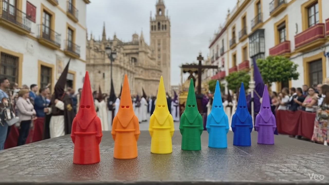 Mini Nazarenos de Semana Santa (1 color)